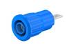 Stäubli SEB4-F/A Safety jack socket Socket, built-in Pin diameter: 4 mm Blue 1 pc(s)