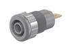 Stäubli SLB4-F Safety jack socket Socket, built-in Grey 1 pc(s)