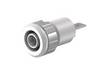 Stäubli SLB4-F/A Safety jack socket Socket, built-in Pin diameter: 4 mm White 1 pc(s)
