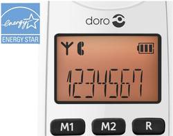 Doro Phoneeasy 100w Cordless Big Button Visual Call Notification Backlit White Conrad Com