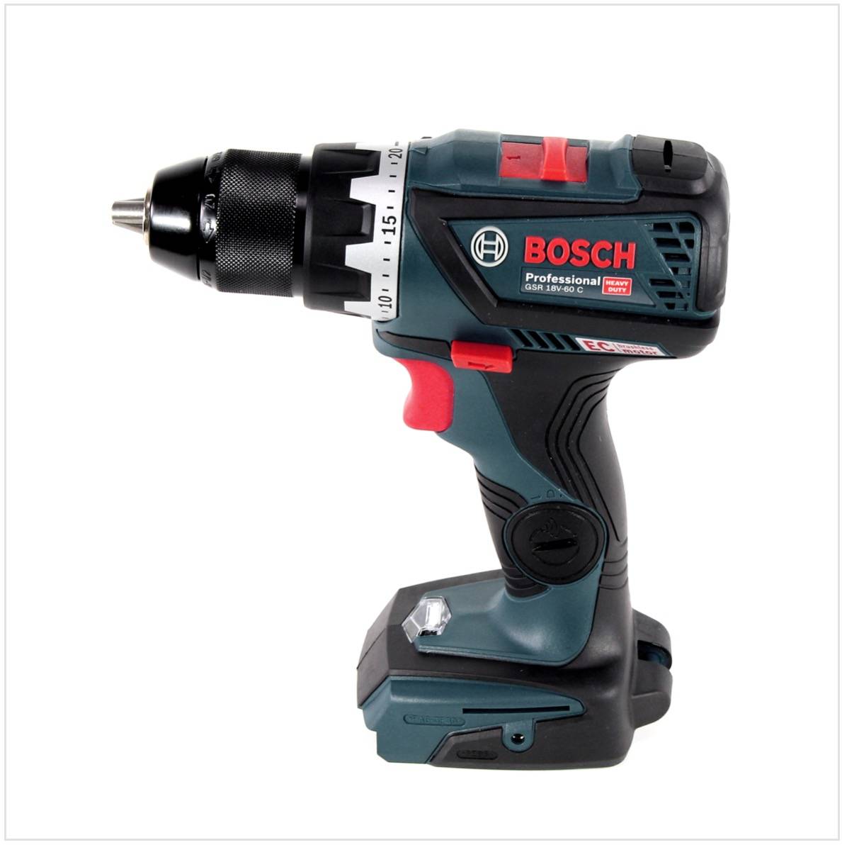 Bosch Professional GSR 18V-60 C 06019G1103 Cordless drill w/o battery, incl. case-2
