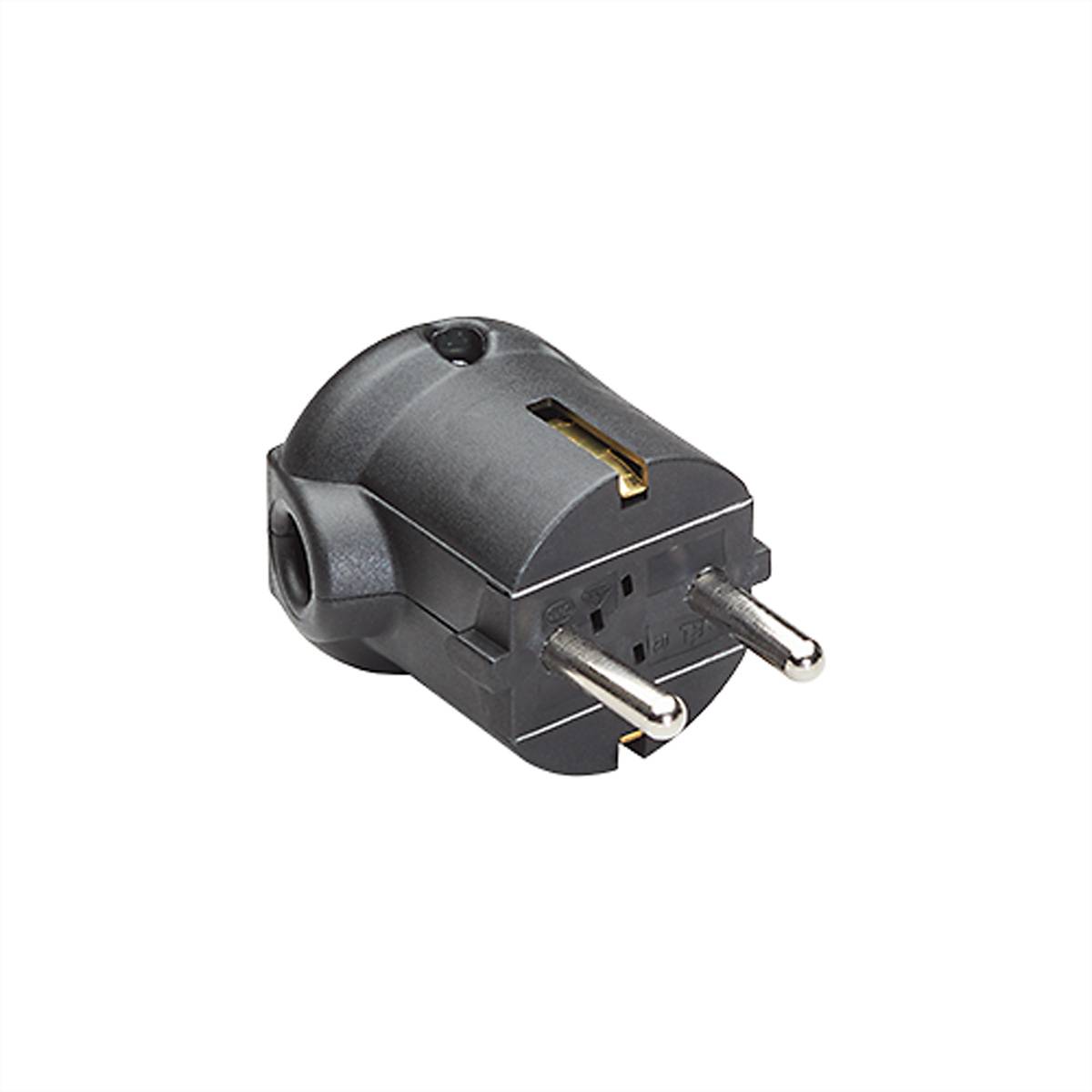 Bachmann 911.172 Safety plug Plastic 250 V Black IP20
