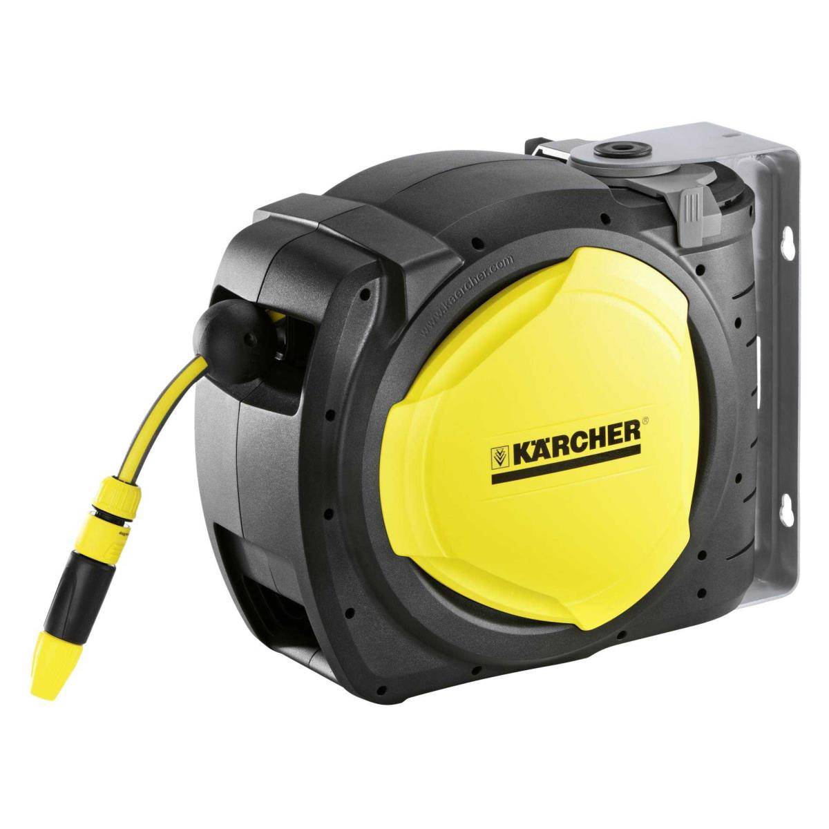 Kärcher Home & Garden 2.645-218.0 CR 7.220 AUTOMATIC 20 m 1/2" 1 pc(s) Yellow, Black Garden hose reel-2