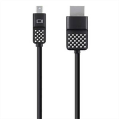 Belkin Mini DisplayPort / HDMI Adapter cable Mini DisplayPort plug, HDMI-A plug 1.80 m Black F2CD080bt06 DisplayPort cab-2