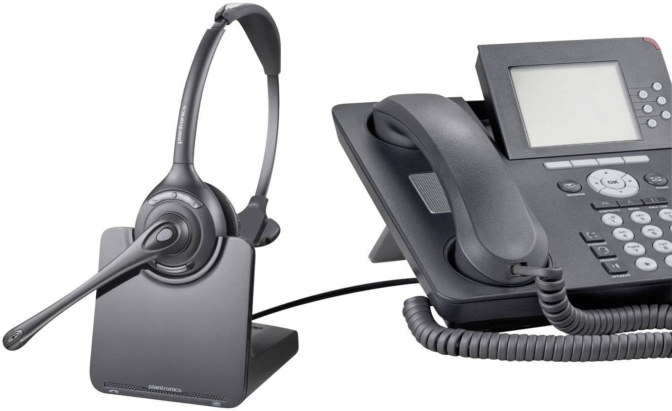 Plantronics CS510 Phone headset DECT Cordless, Mono Onear Black