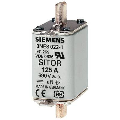 Siemens 3NE80221 Fuse holder inset Fuse size = 0 125 A 690 V 1 pc(s)-0