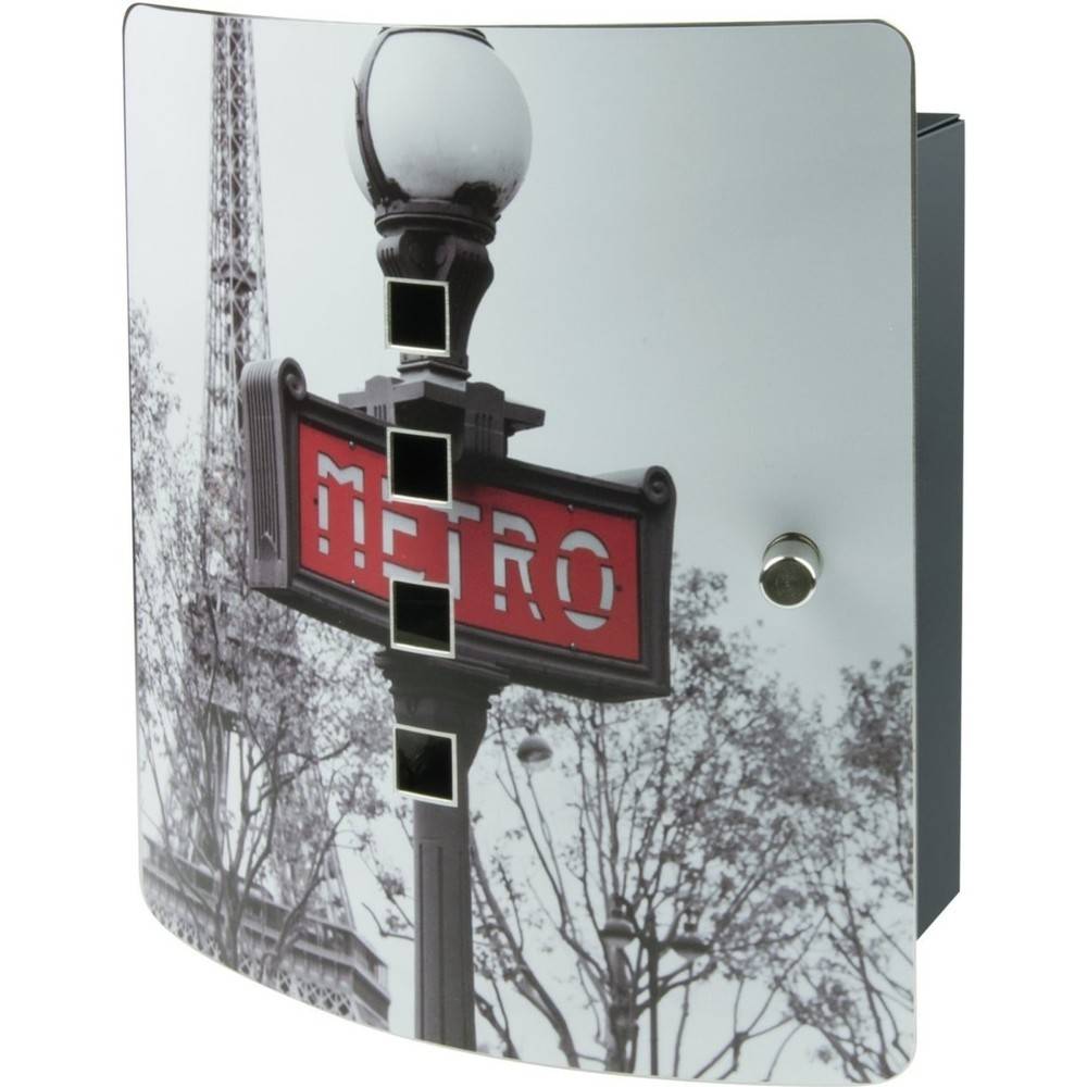 Burg Wächter Key cabinet 6204/10 Ni Paris Metro 38960 No. of hooks 10-1