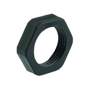 Kaiser Elektro 8212.40 Locknut M12 Plastic Black 1 pc(s)