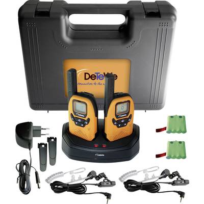 DeTeWe Outdoor 8000 Duo Case 208046 PMR handheld  transceiver 2-piece set