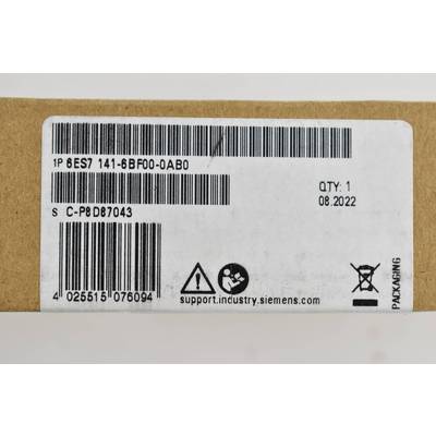 Siemens 6ES7141-6BF00-0AB0 6ES71416BF000AB0 PLC add-on module 30 V, 24 V DC, 28.8 V DC-2