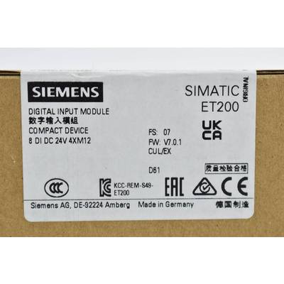 Siemens 6ES7141-6BF00-0AB0 6ES71416BF000AB0 PLC add-on module 30 V, 24 V DC, 28.8 V DC-3