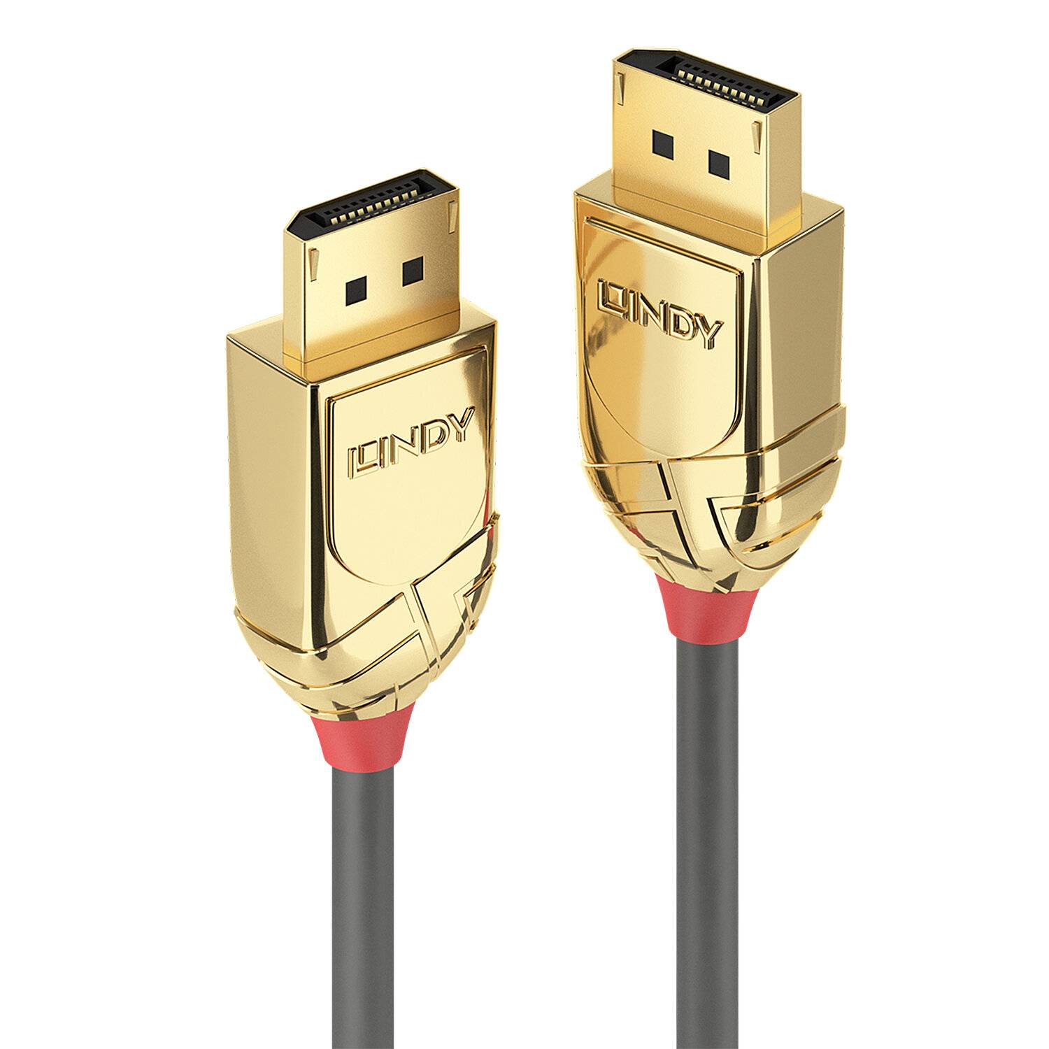 LINDY DisplayPort Cable DisplayPort plug, DisplayPort plug 2.00 m Grey 36292 DisplayPort cable-3