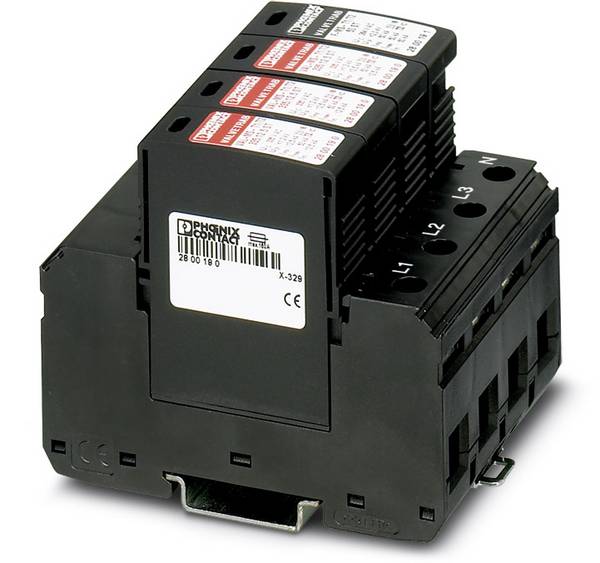 Phoenix Contact 2800184 VAL-MS-T1/T2 335/12.5/3+1 Surge arrester Surge protection for: Switchboards 12.5 kA 1 pc(s)