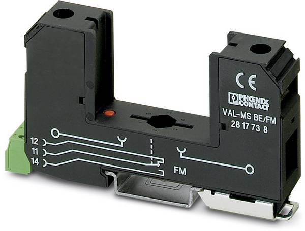 Phoenix Contact 2817738 VAL-MS BE/FM Surge protection socket 10-piece set Surge protection for: Switchboards 10 pc(s)