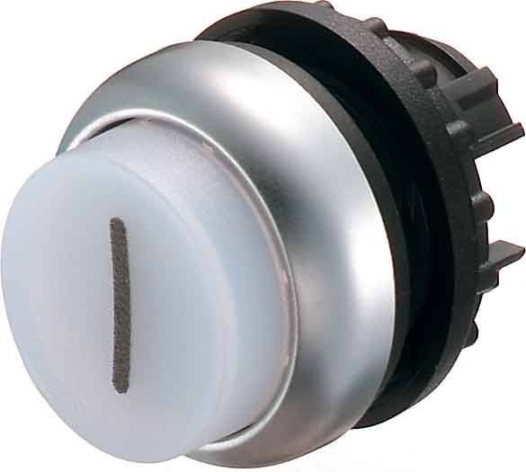 Eaton 216981 M22-DLH-W-X1 Illuminated push button Front ring (PVC) 1 pc(s)-0