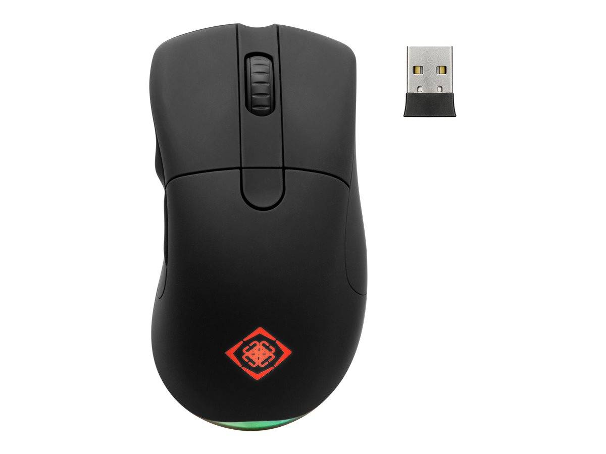 DELTACO GAMING DM430 Gaming mouse Wireless, Radio Optical Black 3 Buttons 16000 dpi Backlit-2