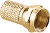 Renkforce 0403430 F plug Connections: F plug Cable diameter: 8.2 mm 1 pc(s)