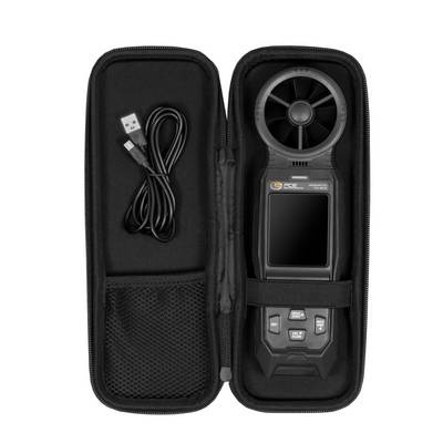 PCE Instruments PCE-AM 40 Anemometer 1 up to 162 km/h Thermometer, USB interface-6