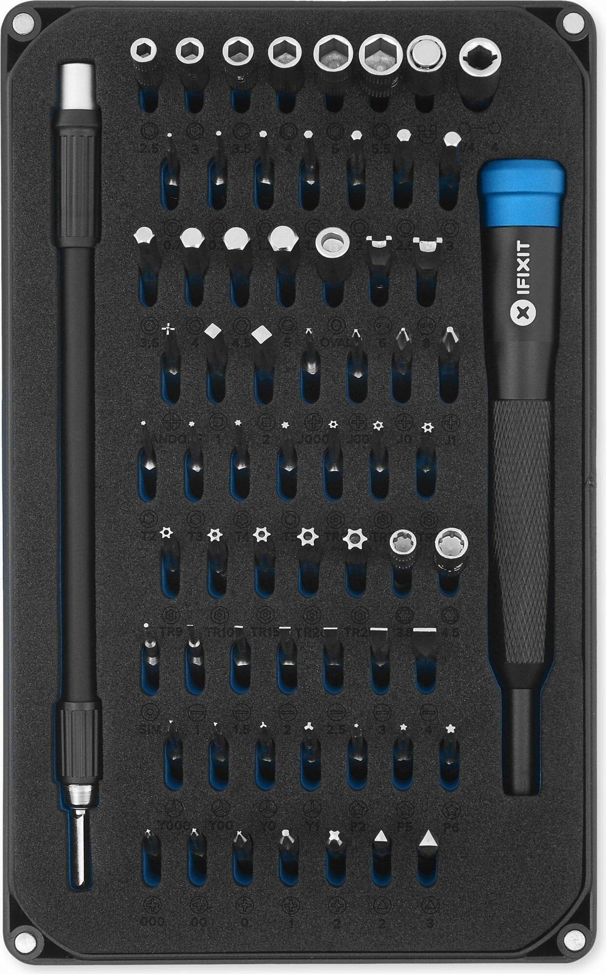 iFixit Mako Driver Kit 145299-4 Bit set Slot, Phillips, Square socket, Star, TA socket, Gamebit, Hex head, JIS, Tri-Wing-3