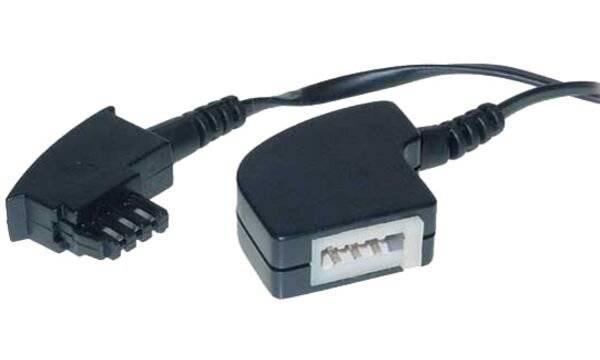 Shiverpeaks Phone Cable [1x TAE-F plug - 1x TAE-F connector] 10 m Black-3