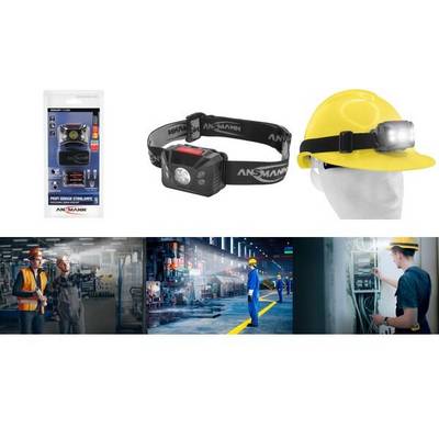 Ansmann HD150BS LED (monochrome) Headlamp battery-powered 150 lm 1600-0199-21