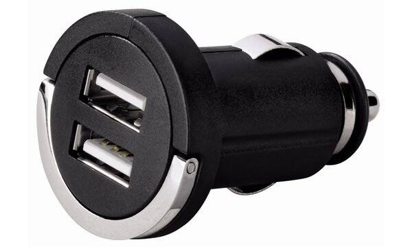 Hama Mini CLA 2.1 USB charger 10.5 W USB Black Car-3