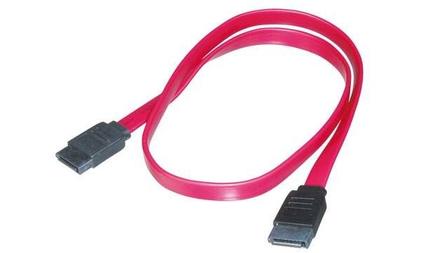 Digitus Hard drives, PC, Hard drive Cable [1x SATA socket 7-pin - 1x SATA socket 7-pin] 0.50 m Red-3