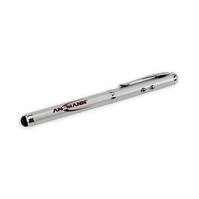Ansmann 1600-0028 Stylus-Touch 4in1 Penlight battery-powered LED (monochrome), Laser 120 mm Aluminium-5