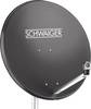 Schwaiger SPI996.1 SAT antenna 80 cm Reflective material: Steel Anthracite