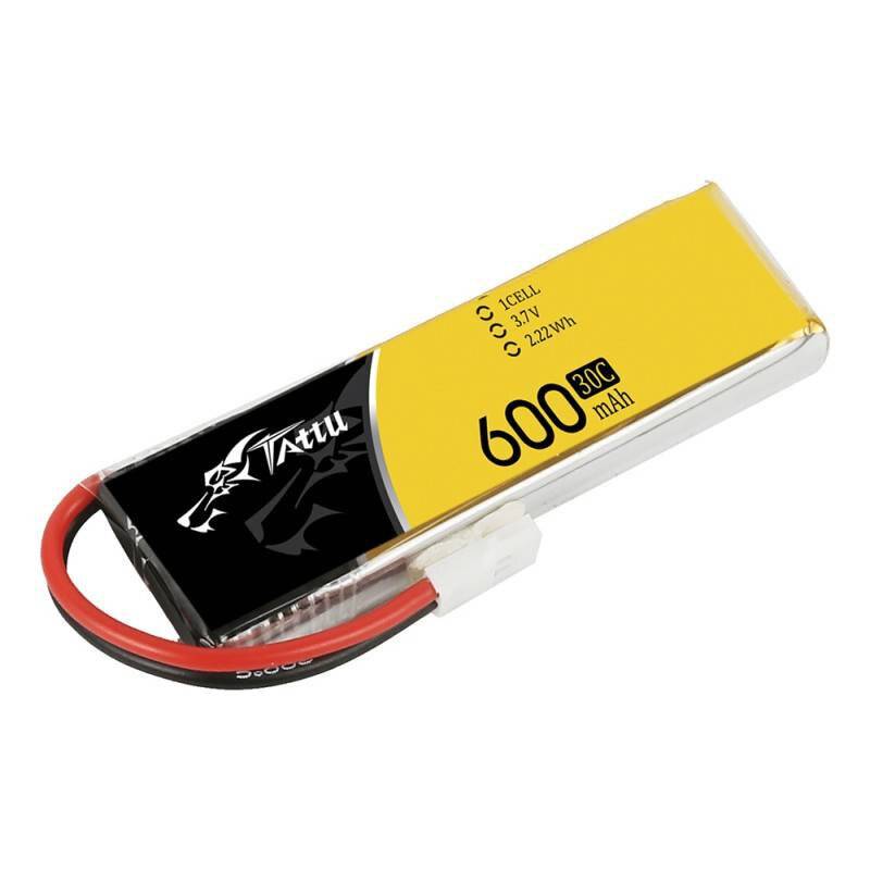 Award image for Tattu Scale model battery pack (LiPo) 3.7 V 600 mAh No. of cells: 1 30 C Softcase Molex connector kit
