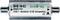Coaxial amplifier 'axing BVS 10-02 basic-line', amplifies DVB-T signal by 10 dB, remote-powered, CE-certified, Class A.