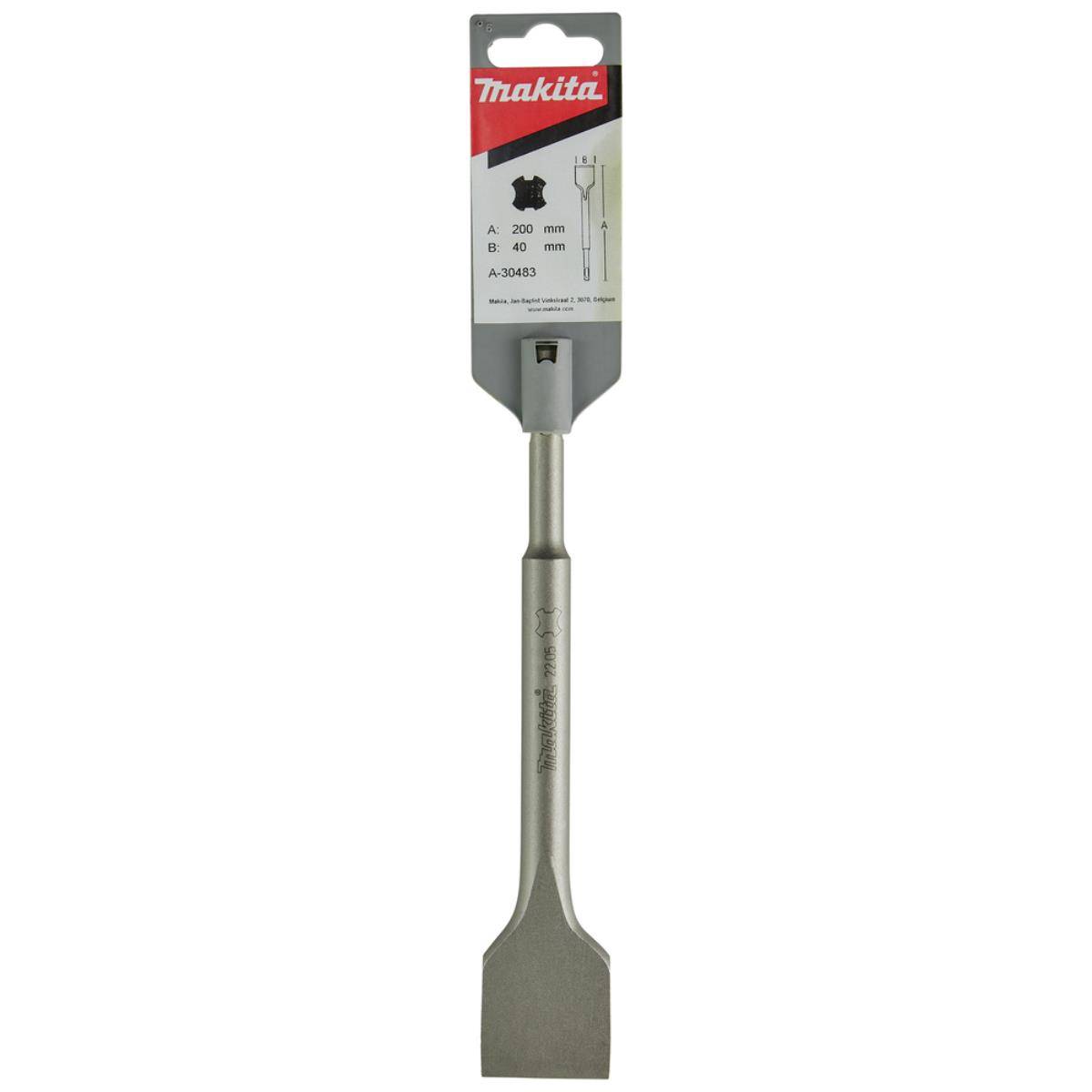 Makita A-30483 A-30483 Butt chisel 38 mm Total length 200 mm SDS-Plus 1 pc(s)-1