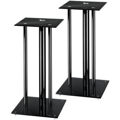Hama Next Speaker stand Rigid Max. distance to floor/ceiling: 64 cm  Black 1 Pair
