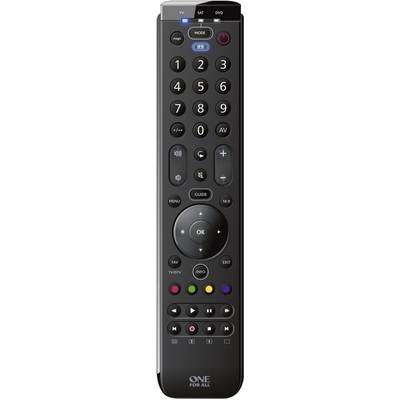 One For All URC 7130 Essence 3 Universal Remote control Black