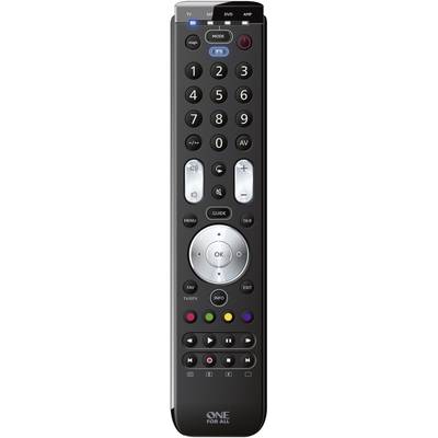 One For All URC 7140 Essence 4 Universal Remote control Black