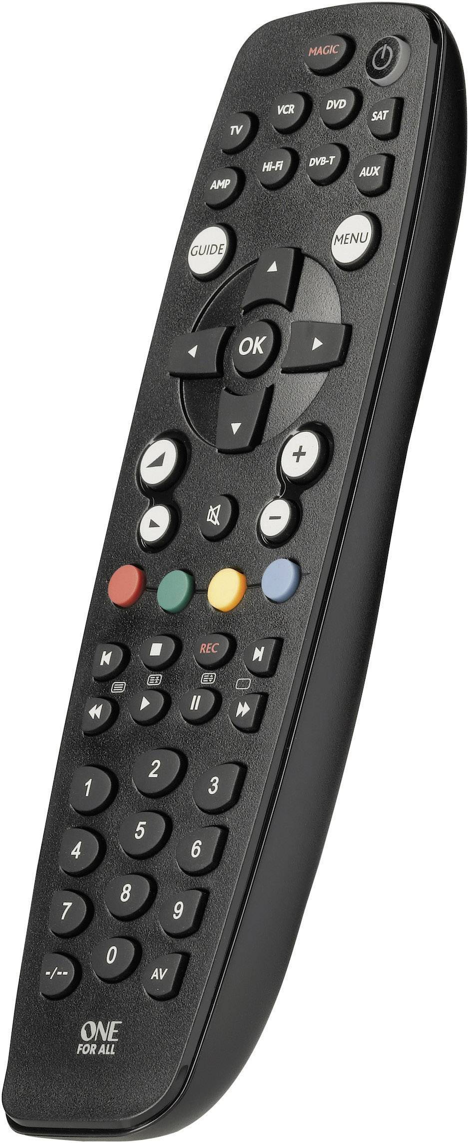 One For All URC 2981 Universal Remote control Black
