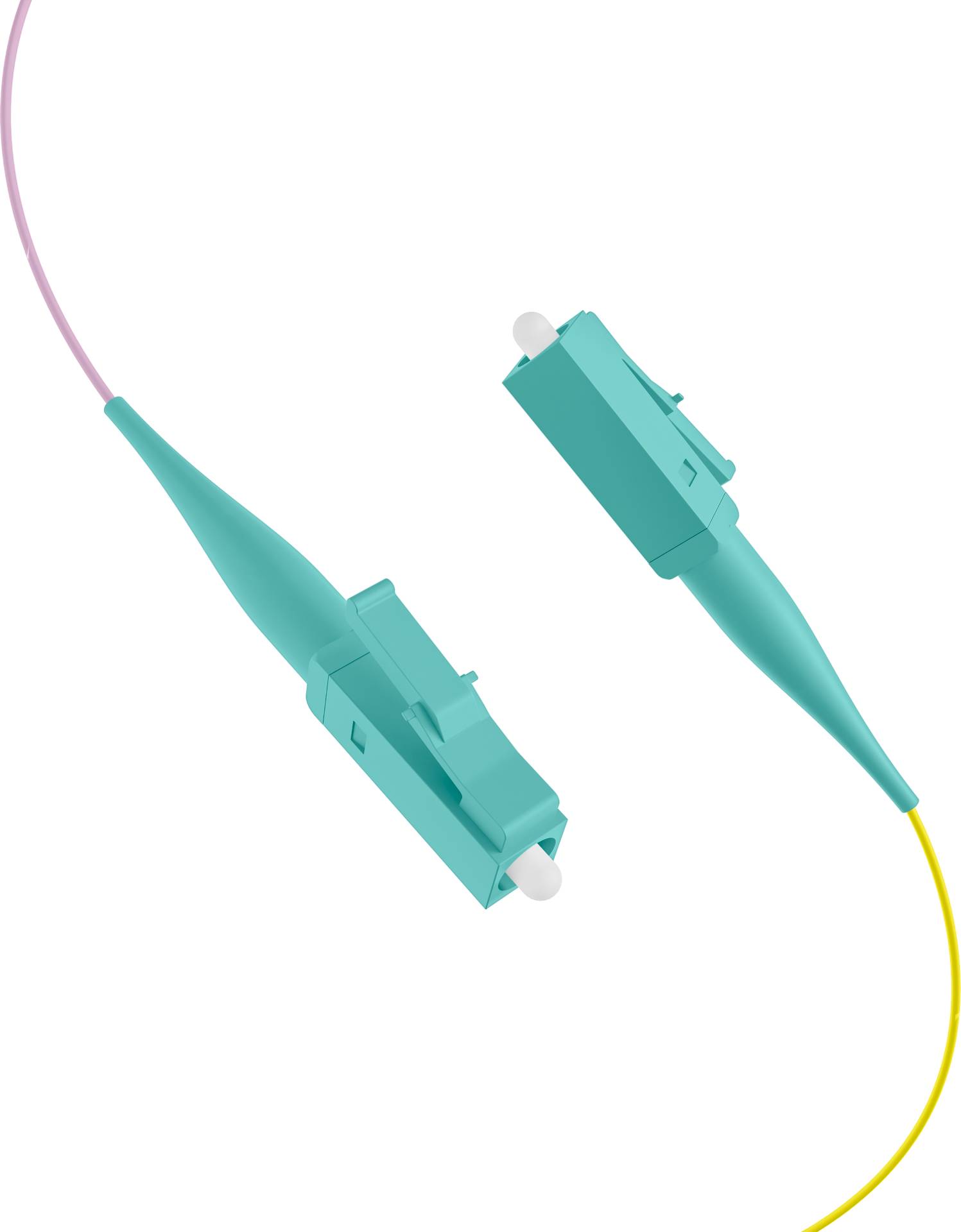 EFB Elektronik O3482.2 Fibreglass FO Cable 2.00 m Multi-coloured [1x LC plug - 1x Open cable ends] 50/125 µ Multimode OM-1