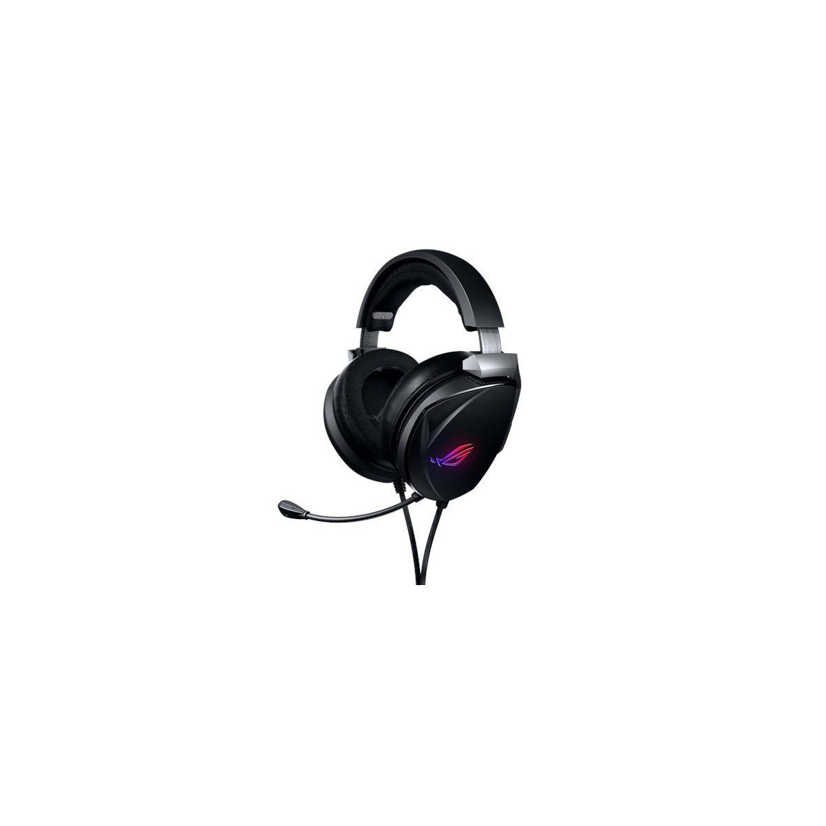 Asus ROG Theta 7.1 Gaming Over-ear headset Corded (1075100) 7.1 Surround Black Microphone noise cancelling Volume contro-7