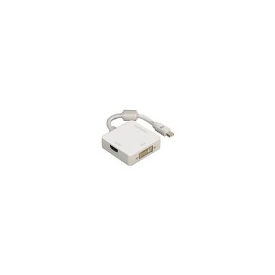Hama 53245 DisplayPort / DVI / HDMI Adapter [1x Mini DisplayPort plug - 1x HDMI socket, DVI socket 29-pin, DisplayPort s-8