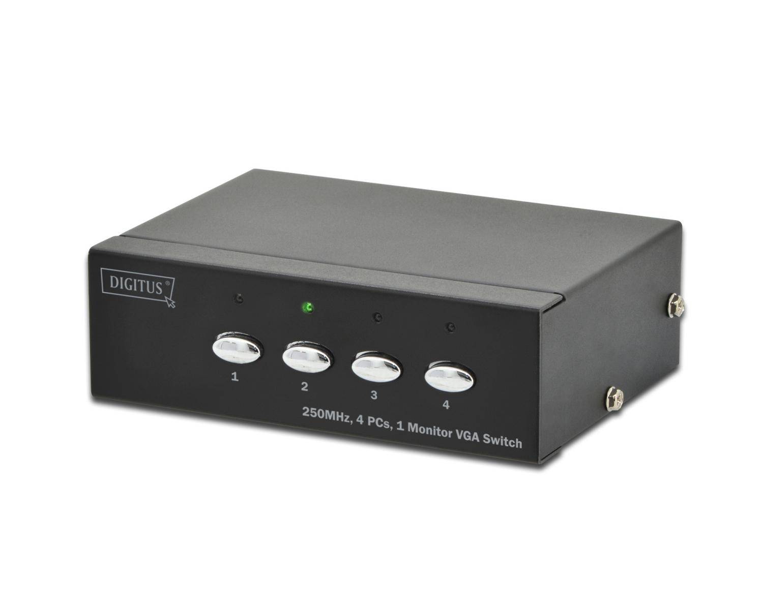 Digitus DS-45100-1 4 ports VGA switch 1920 x 1080 p-6
