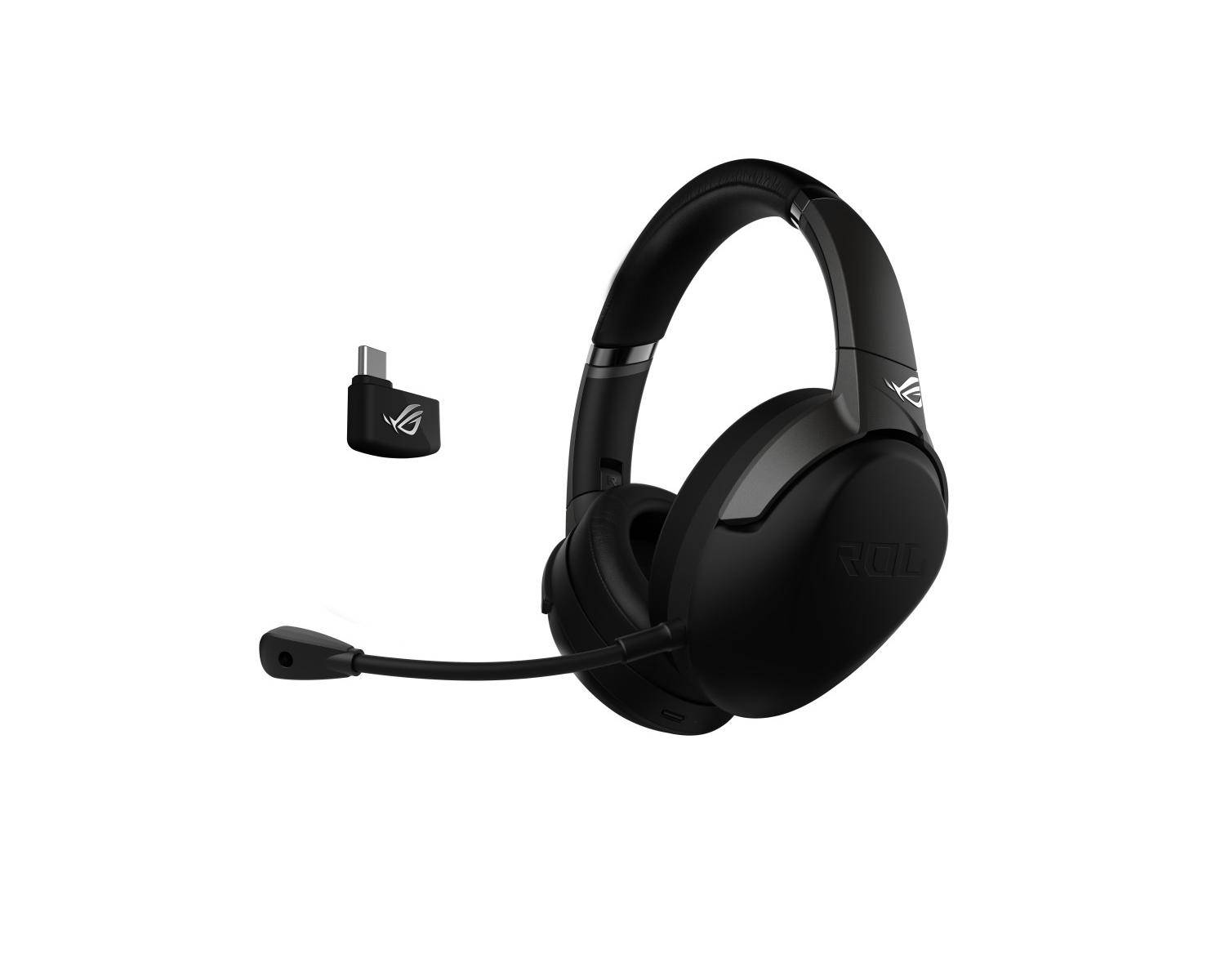 Asus ROG STRIX GO 2.4 Over-ear headset Wireless (1075099), Corded (1075100) Stereo Black Microphone mute Gaming-6