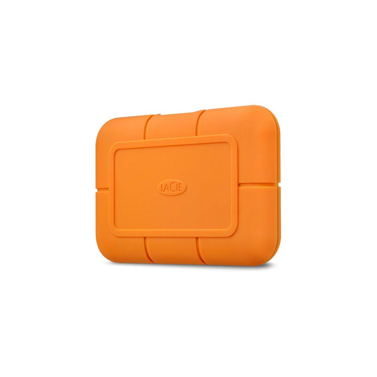 LaCie Rugged® SSD 1 TB External SSD hard drive USB C® Orange STHR1000800-9