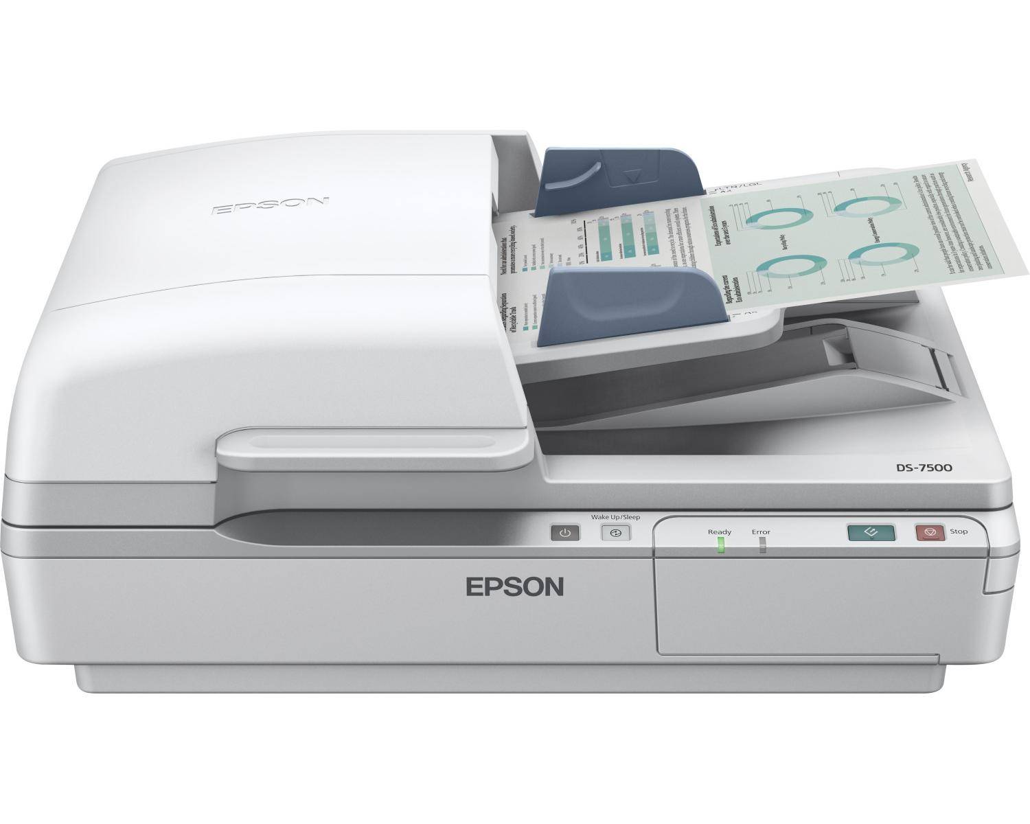 Epson WorkForce DS-6500 Duplex document scanner A4 1200 x 1200 dpi 25 pages/min, 50 IPM USB-8