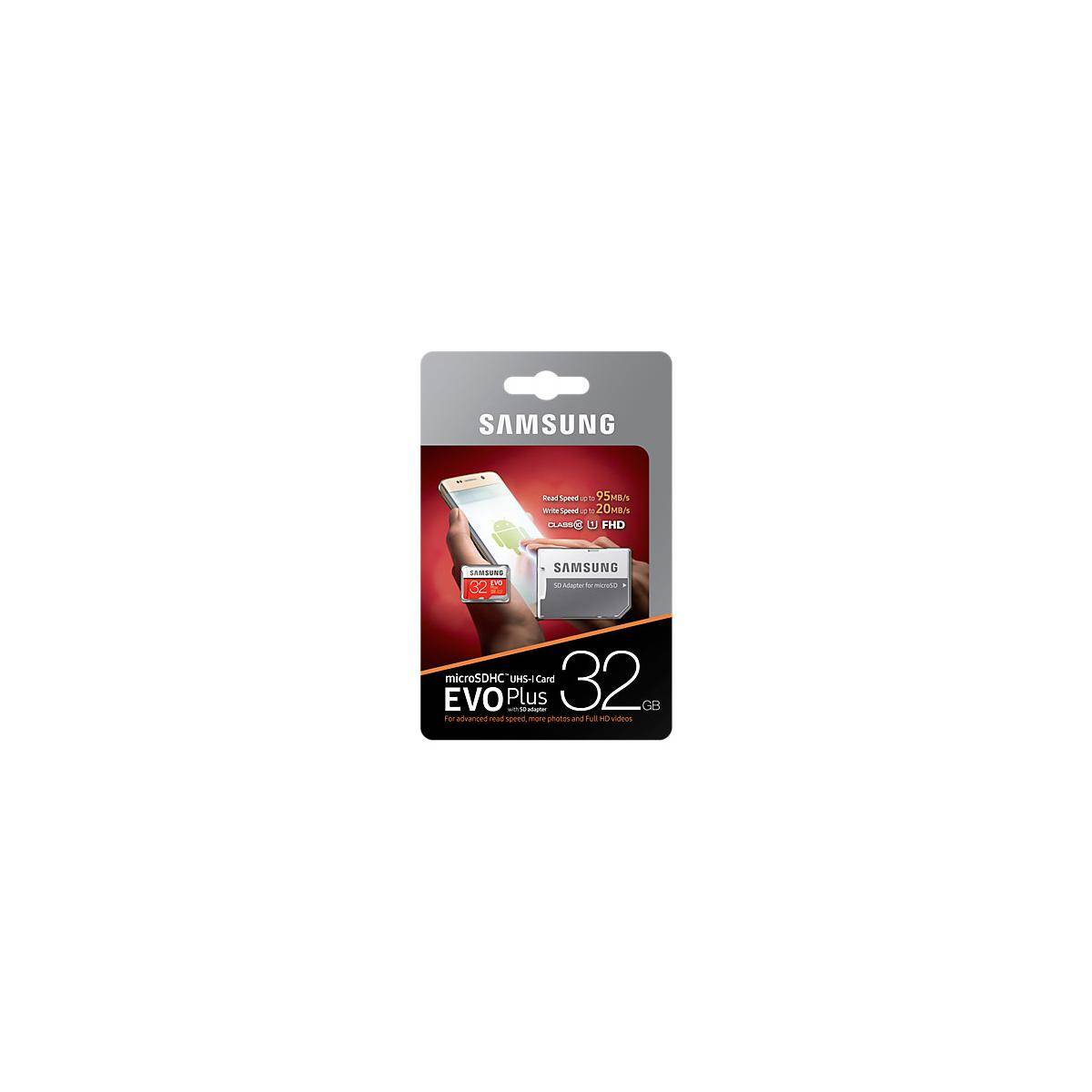 Samsung EVO Plus microSDHC card 32 GB Class 10, UHS-I incl. SD adapter-8