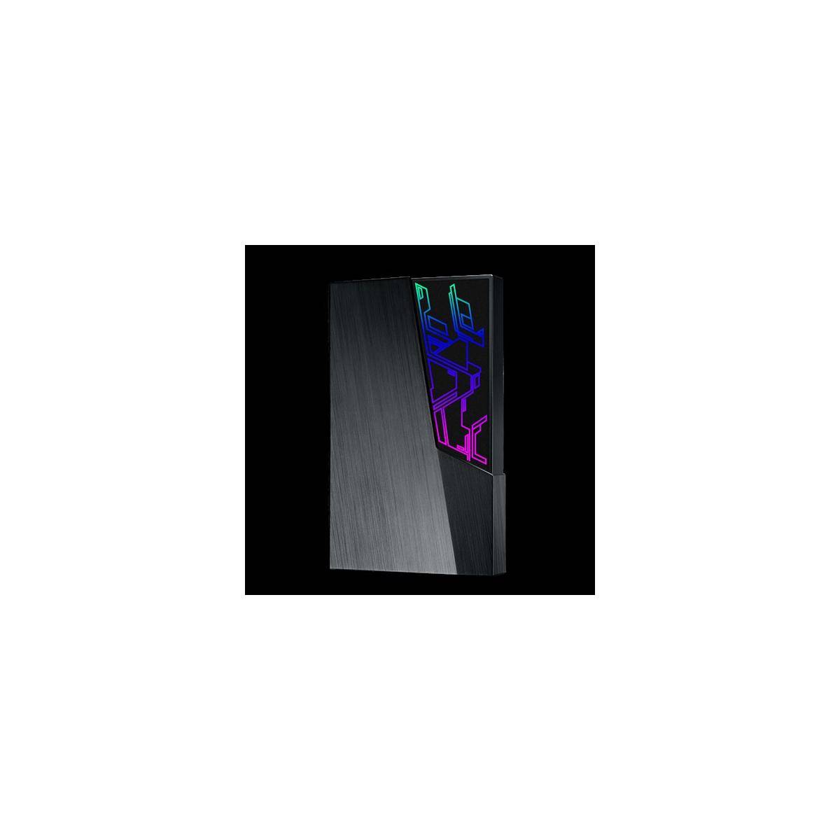 Asus FX Gaming AURA Sync RGB 2 TB 2.5" external hard drive USB A (USB 3.2 1st gen) Black 90DD02F0-B89010-14