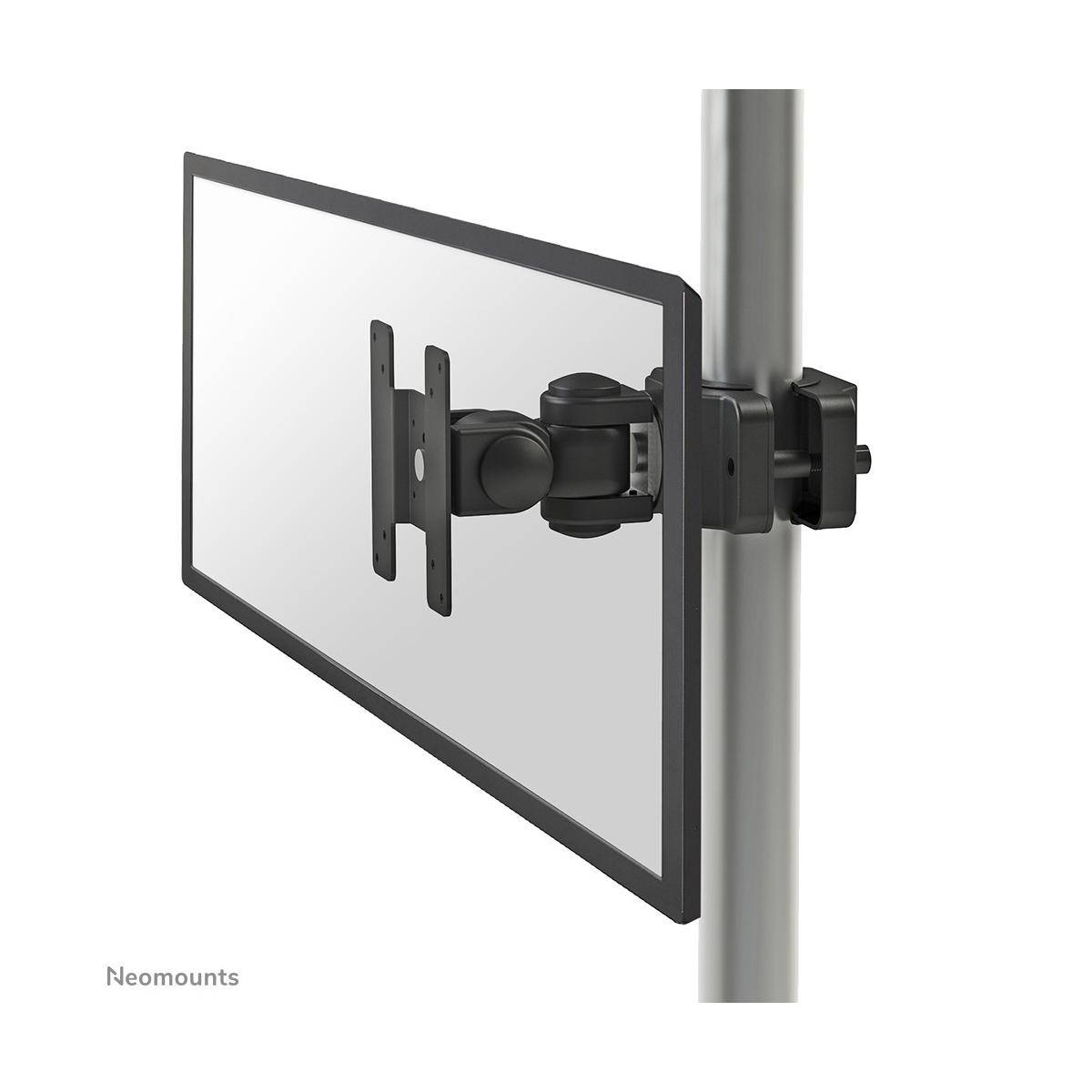 Neomounts Monitor tube mount FPMA-WP200BLACK 1 Display(s) 25,4 cm (10") - 76,2 cm (30") Black Tiltable, Swivelling-2