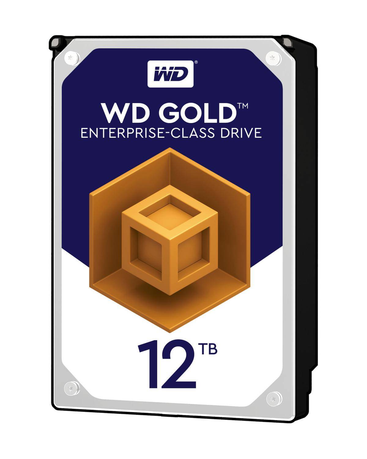 Western Digital Gold™ 12 TB 3.5" (8.9 cm) internal HDD SATA III WD121KRYZ Bulk-5