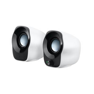 Logitech Z120 2.0 PC speaker Corded 1.2 W White, Black-3