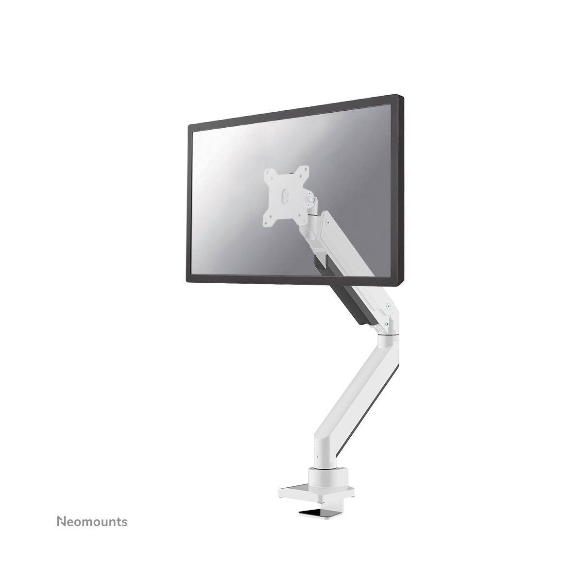 Neomounts NM-D775WHITE 1x Monitor desk mount 25,4 cm (10") - 81,3 cm (32") Swivelling, Swivelling, Tiltable White-9
