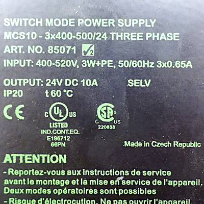 Murrelektronik 85071 Rail mounted PSU (DIN) 28 V DC 12 A No. of outputs:1 x Content 1 pc(s)-2